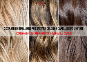 Scopri con noi come per ridare vita ai tuoi capelli colorati